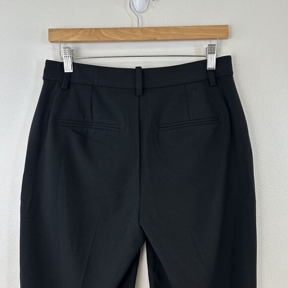 Madewell The Fairbanks Pant Womens 4 Black Cigarette Leg NO085 Classic Workwear - Picture 5 of 16